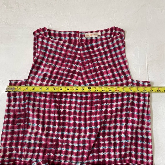 Tory Burch Sonda Silk Runway Tea Length Dress $595 Size 12 - Picture 9 of 12